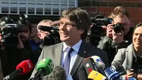 Puigdemont es liberado y urge “iniciar diálogo” sobre Cataluña. Video: AFP