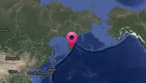 Un sismo de magnitud 8,0 sacudió Kamchatka, Rusia. La Dirección de Hidrografía y Navegación de la Marina de Guerra del Perú aseguró que este sismo no genera alerta de tsunami en nuestro litoral. Video: Canal N