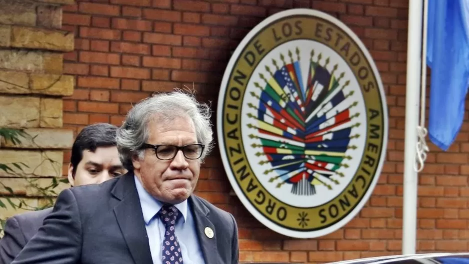 Luis Almagro, secretario general de la OEA. Foto: AFP