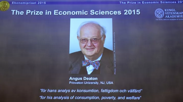 Angus Deaton. (Vía: AFP) Angus Deaton. (Vía: AFP)