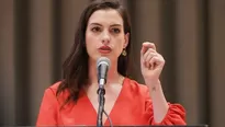 Anne Hathaway habla en la ONU a favor del permiso postnatal. (Vía: YouTube)