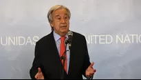 Antonio Guterres: El mundo debe unirse para combatir "la amenaza terrorista" en Afganistán. Foto referencial: AFP