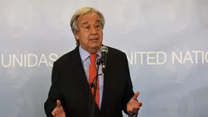 Antonio Guterres: El mundo debe unirse para combatir "la amenaza terrorista" en Afganistán. Foto referencial: AFP