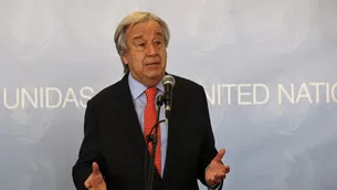 Antonio Guterres: El mundo debe unirse para combatir "la amenaza terrorista" en Afganistán. Foto referencial: AFP