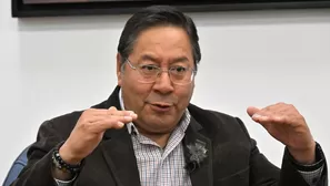 Luis Arce. Foto: AFP / Video: Canal N