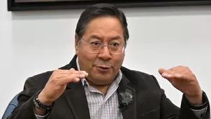 Luis Arce. Foto: AFP / Video: Canal N