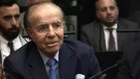 Tribunal de Argentina condenó al exjefe de Inteligencia de Carlos Menem, a un exjuez y otros cómplices. Foto: AFP