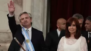 Alberto Fernández asume como presidente de Argentina. Foto: AFP/Video: Canal N