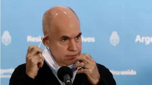 Horacio Rodríguez Larreta, alcalde de Buenos Aires. Foto: AFP