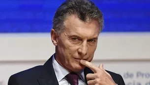 Mauricio Macri, presidente de Argentina. Foto: AFP