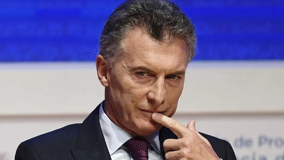 Mauricio Macri, presidente de Argentina. Foto: AFP