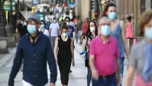 Argentina levantará el 1 de octubre la obligatoriedad del uso de mascarillas al aire libre. Foto: El Comercio