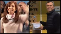 Macri aprueba test de primarias argentinas y Kirchner retorna. Video: AFP