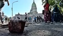 Argentina: Macri consigue polémica ley de reforma de pensiones. Video: AFP