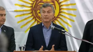 Macri pide investigar qué pasó con submarino ARA San Juan. Video: AFP