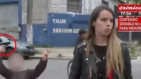 Argentina: periodista es amenazada en vivo por un ni&ntilde;o con pistola. (Foto: Captura/Video: Canal N)