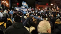 Protestas en Argentina por rechazo a ley. Canal N / Foto: EFE