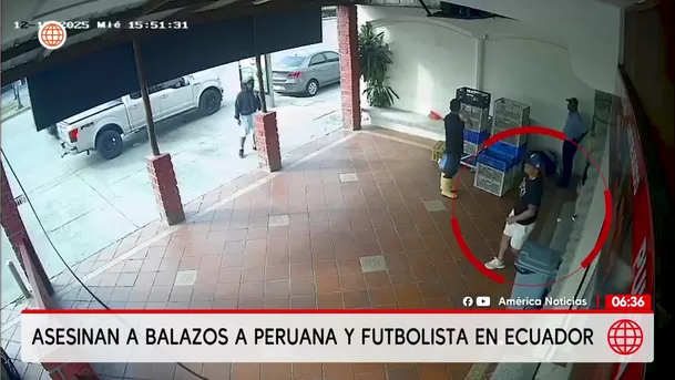 Asesinan a la empresaria peruana Guisella Fernández Ramírez y al futbolista Mario Pineida en Ecuador. Foto: América Noticias