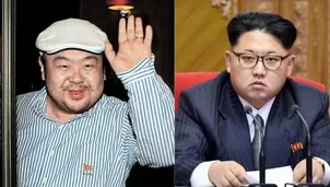 Kim Jong-nam y King Jong-un. (Vía: Twitter)