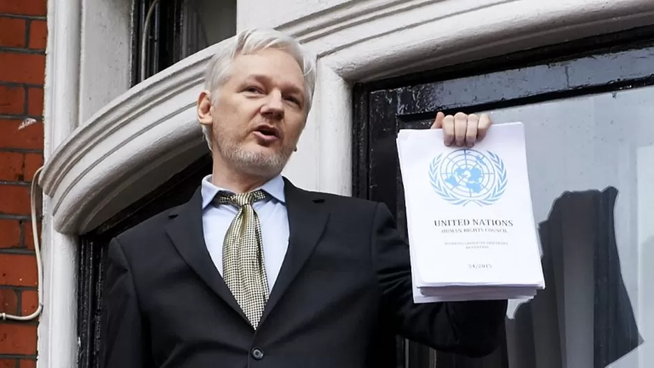 Julian Assange. (Vía: AFP)