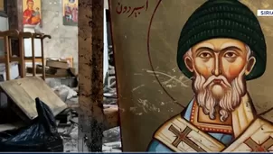 Ataque en iglesia de Damasco deja 22 fallecidos y heridos. Foto y video: Canal N