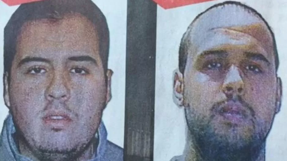 Ibrahim y Khalid El Bakraoui. (Vía: El Comercio)