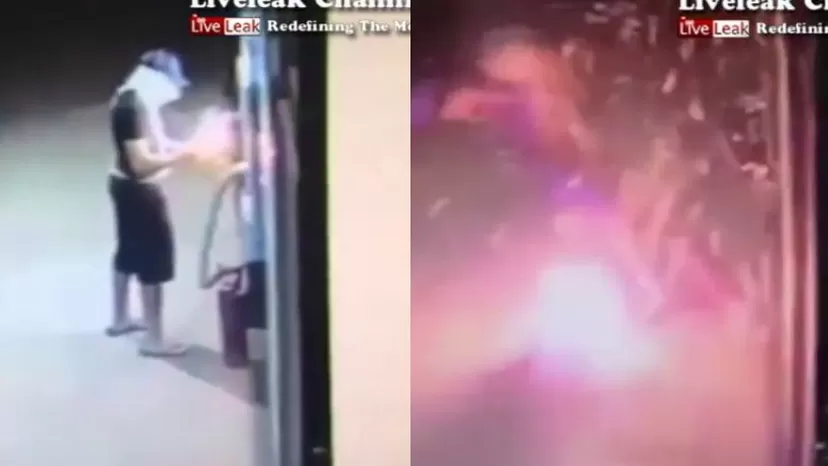 Australia: cajero automático explota cuando sujeto intentaba robarlo