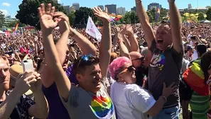 Australianos se pronuncian en favor del matrimonio homosexual. Video: AFP