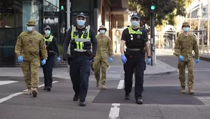 Coronavirus en Australia. Foto: AFP