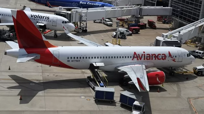 Avianca, segunda aerolínea de América Latina, se declara en quiebra por coronavirus. Foto: AFP Avianca, segunda aerolínea de América Latina, se declara en quiebra por coronavirus. Foto: AFP