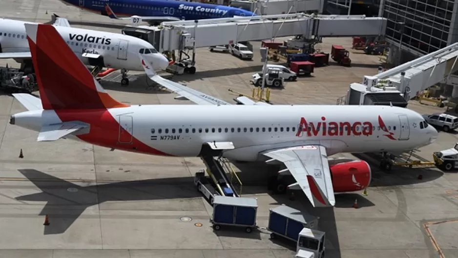 Avianca, segunda aerol&iacute;nea de Am&eacute;rica Latina, se declara en quiebra por coronavirus. Foto: AFP