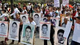 Movilización por los estudiantes desaparecidos. Foto: Difusión