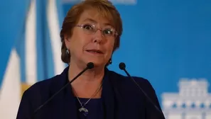 Michelle Bachelet, presidenta de Chile. (Vía: AFP)