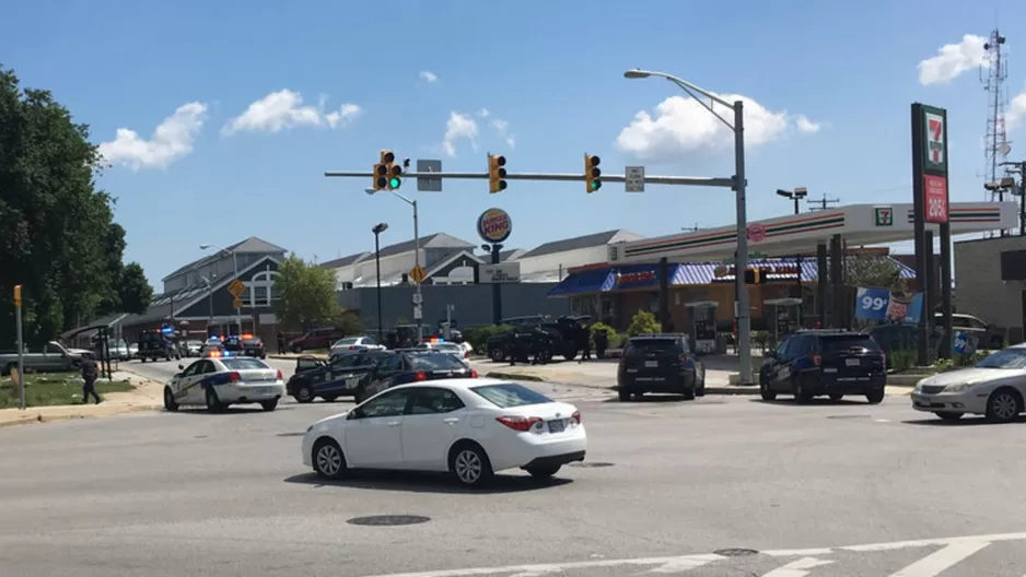 Sujeto tomó rehenes en un Burger King de Baltimore, Estados Unidos. Foto: actualidad.rt.com