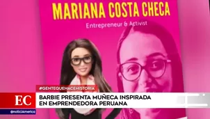 Barbie de Mariana Costa representa a nuestro país con el fin de inspirar a niñas. Foto: América Noticias