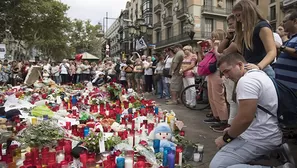 Atentado terrorista en Barcelona. Foto: EFE