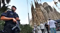 Iglesia de la Sagrada Familia, en Barcelona. Foto: AFP