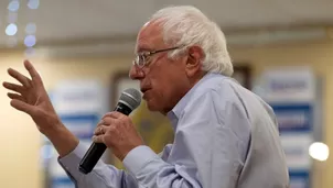 Bernie Sanders sufrió un infarto pero ya fue dado de alta en EE.UU. Foto: EFE/Video: Canal N