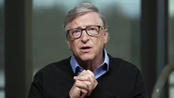 Bill Gates, empresario. Foto: AFP