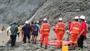 Birmania: 162 muertos tras deslizamiento de tierra en la mina de jade más grande del mundo. Foto: AFP