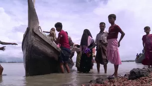 Éxodo de rohinyás de Birmania divide a comunidad internacional. Video: AFP