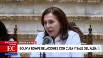 Bolivia rompe relaciones con Venezuela y expulsa a diplomáticos venezolanos. Foto y video: América Noticias