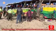 Bolivia: Choque de buses deja 37 muertos y decenas de heridos