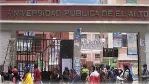 Bolivia: Detienen a tres personas por la muerte de seis estudiantes en universidad. Foto: UPEA referencial