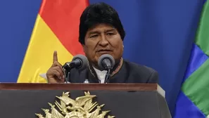 Evo Morales, presidente de Bolivia. Foto: AFP