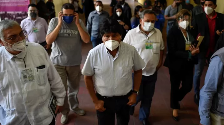 Evo Morales, expresidente de Bolivia. Foto: AFP referencial
