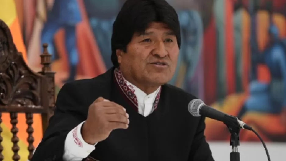 Evo Morales, expresidente de Bolivia. Foto: EFE