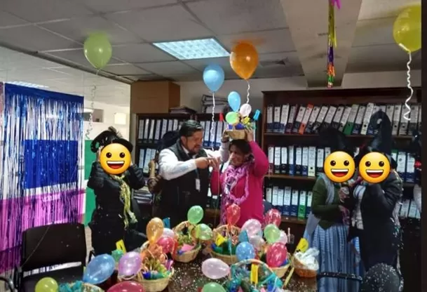 Polémica fiesta en oficinas de Empresa Nacional de Telecomunicaciones (Entel) en Bolivia / Foto: El Deber Polémica fiesta en oficinas de Empresa Nacional de Telecomunicaciones (Entel) en Bolivia / Foto: El Deber