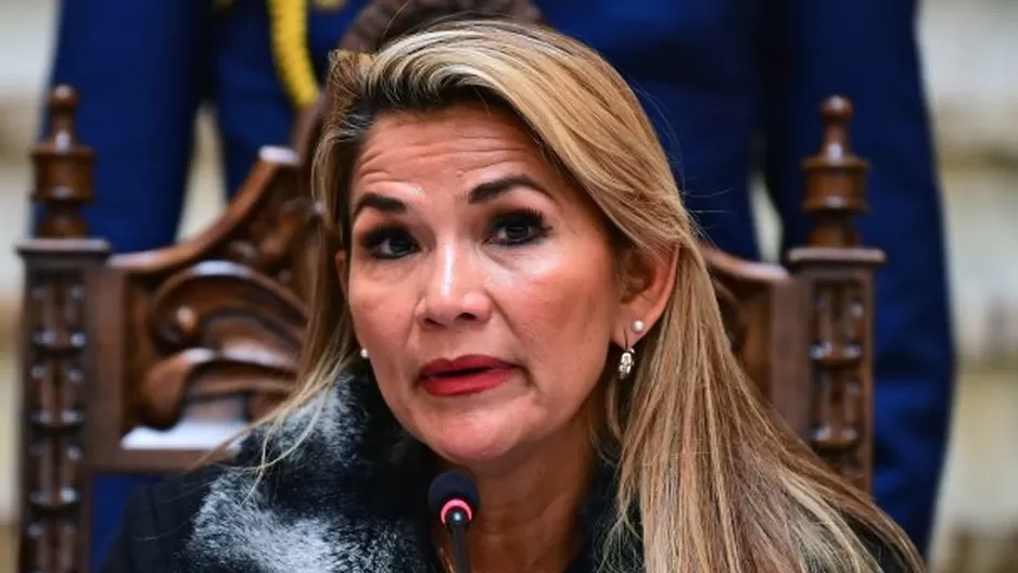 Jeanine &Aacute;&ntilde;ez dice que convocar&aacute; &quot;muy pronto&quot; a elecciones &quot;transparentes&quot; en Bolivia. Foto: AFP