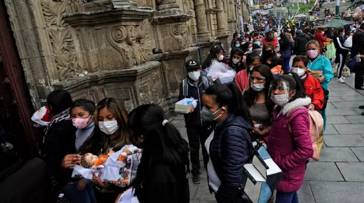 Bolivia: Médicos piden al Gobierno decretar una "cuarentena rígida" por segunda ola del coronavirus. Foto: AFP referencial Bolivia: Médicos piden al Gobierno decretar una "cuarentena rígida" por segunda ola del coronavirus. Foto: AFP referencial